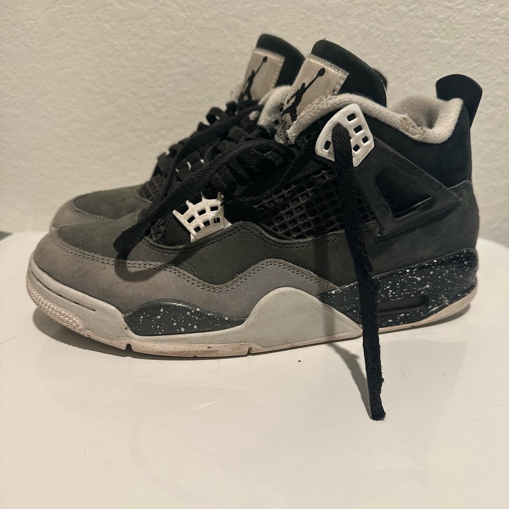Jordan Black and White Sneakers